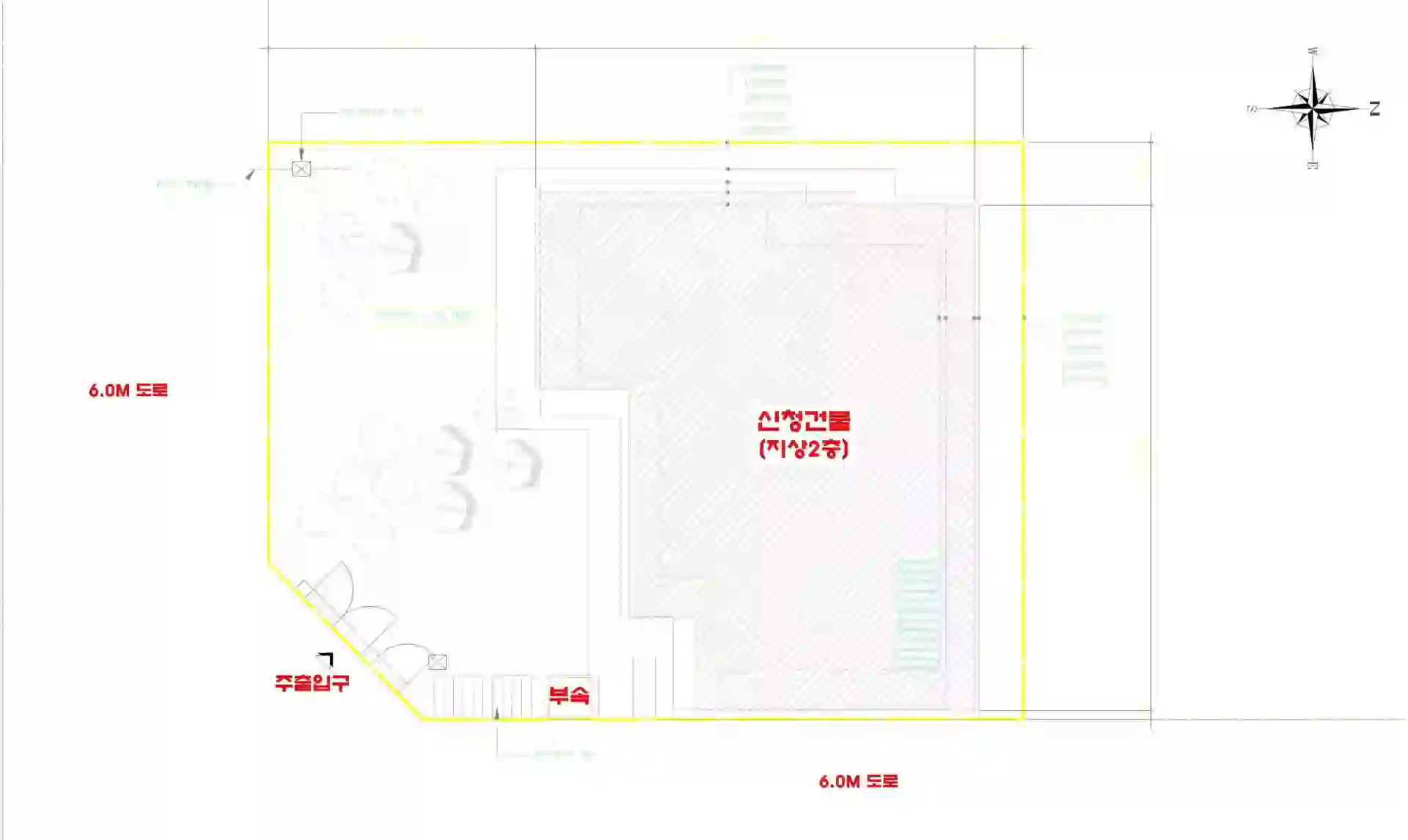 산정동 955-7 배치도 이미지
